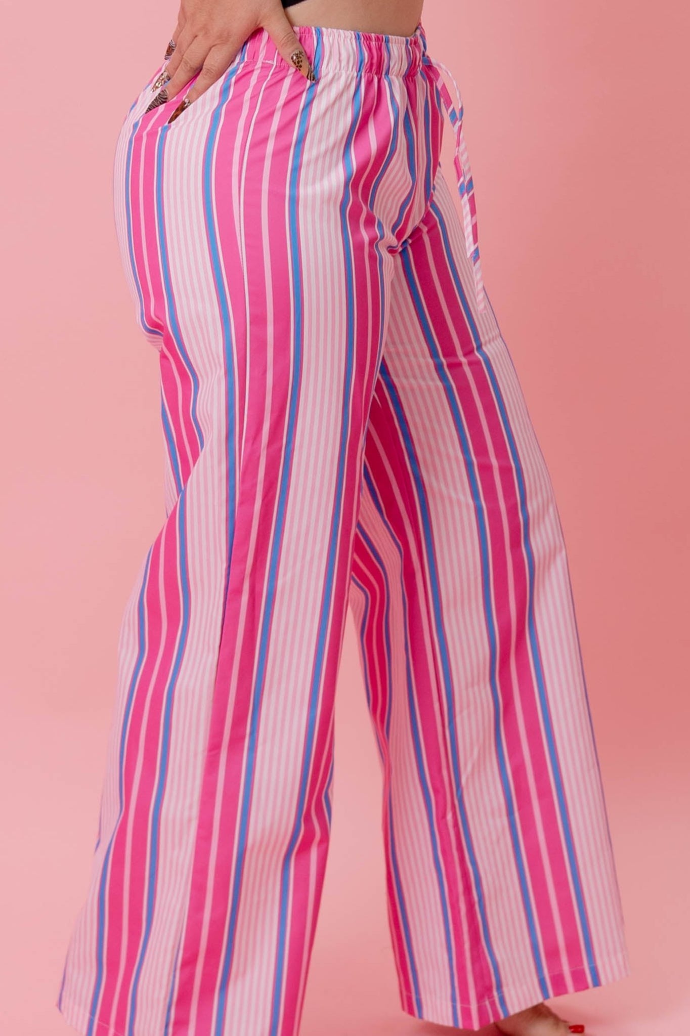 LINE PINK PANT