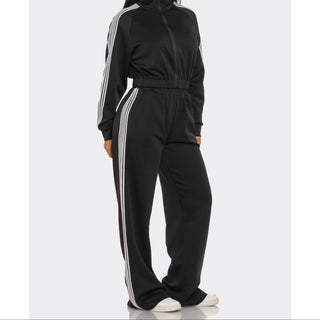 STRIPED PANT SET