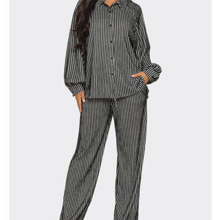 STRIPES PANT SET