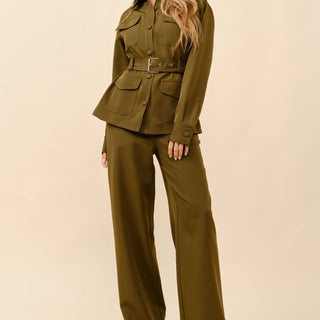 JACKET WIDE LEG SET