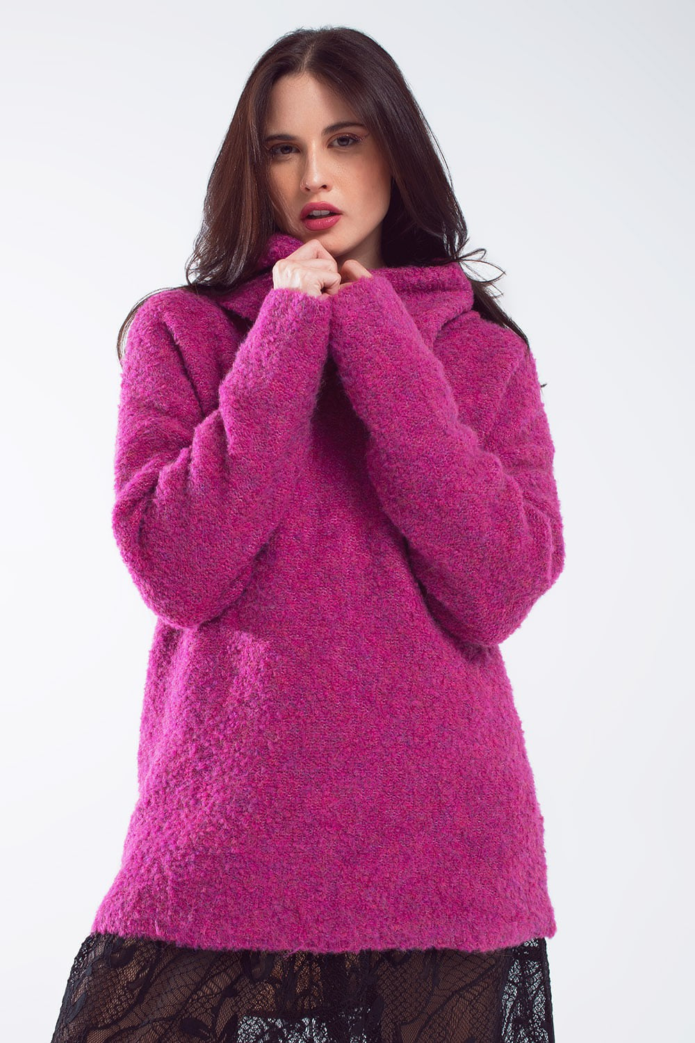 MAGENTA SWEATER