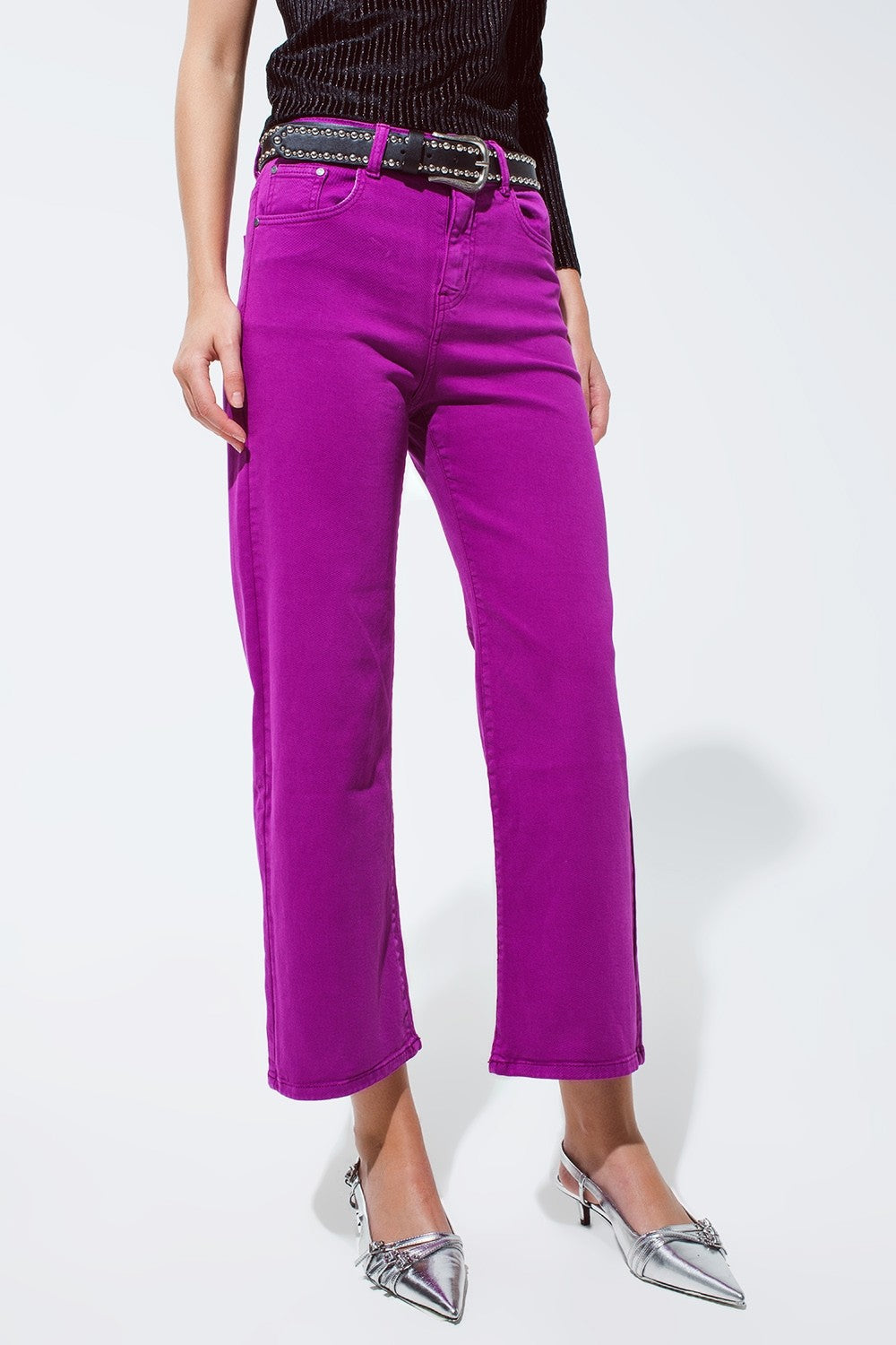 JEANS DE DENIM VIOLETA