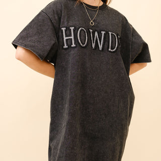 WESTERN T SHIRT DRESS