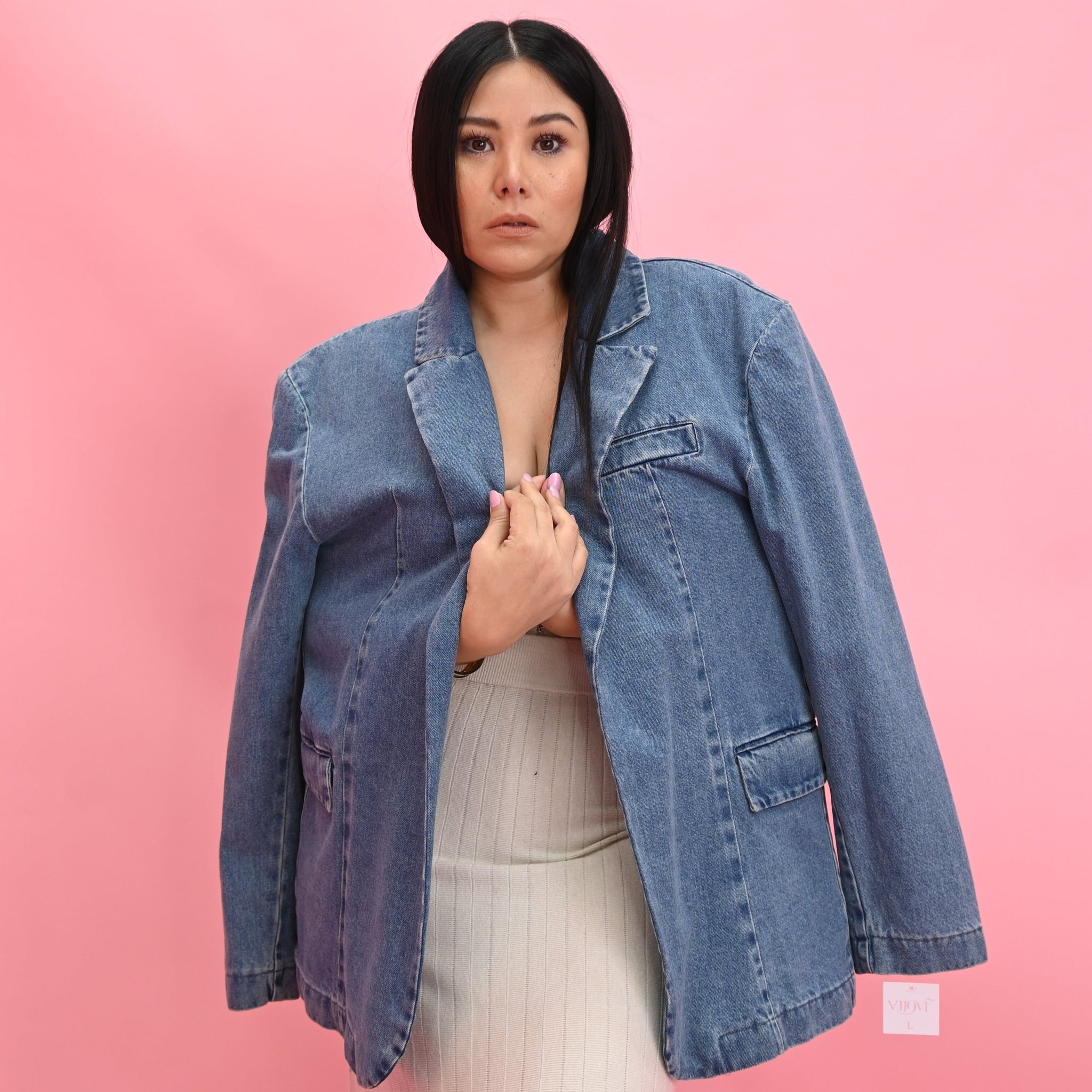 OVERSIZE DENIM COAT