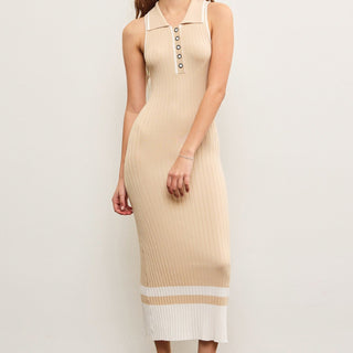 BUTTON DRESS