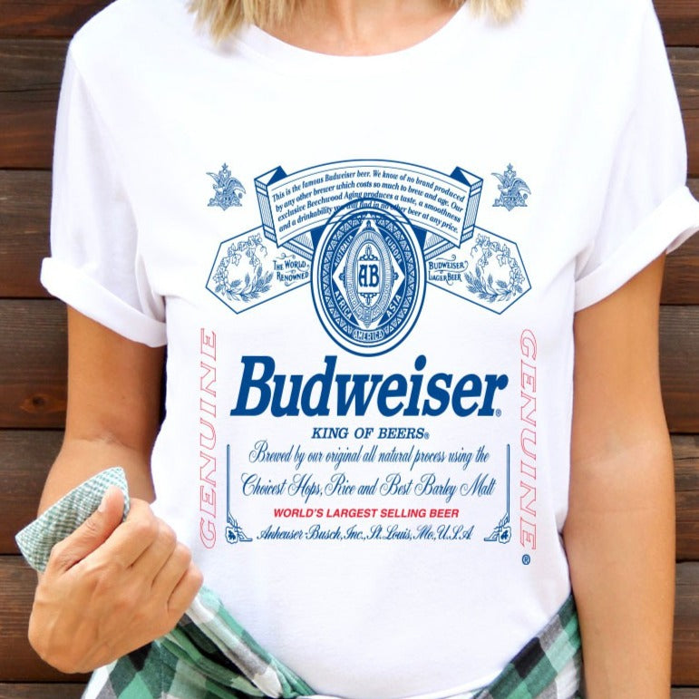 Budweiser, Shirts