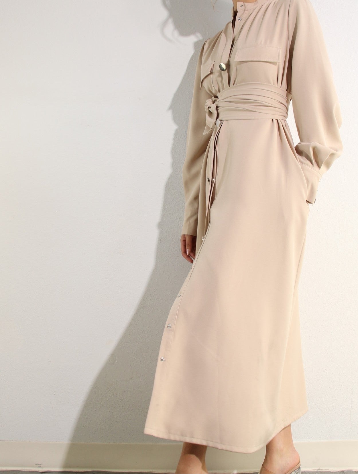 LONG JACKET DRESS
