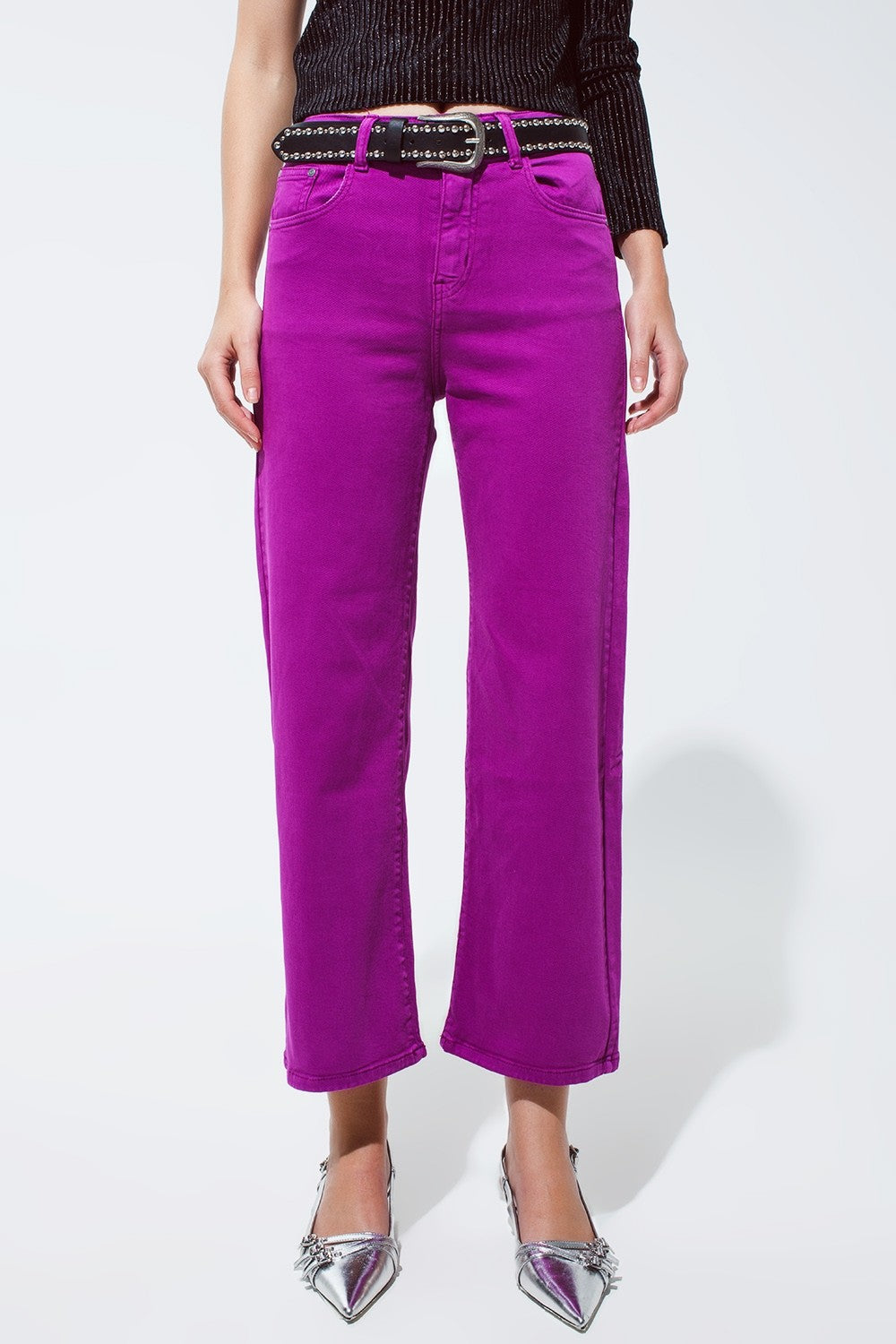 VIOLET DENIM JEANS