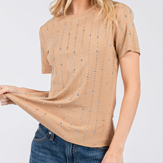 CREW NECK TEE