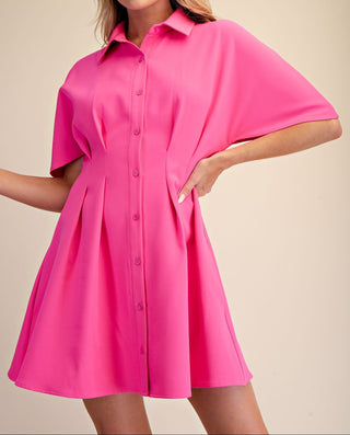 SHIRT HOT PINK DRESS