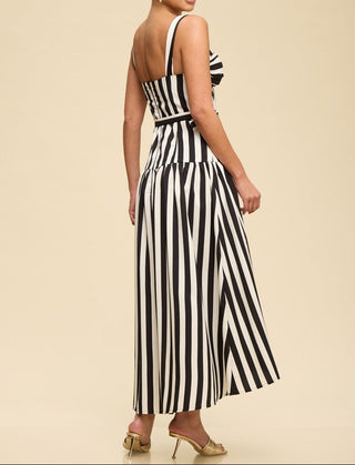 STRIPE MAXI DRESS
