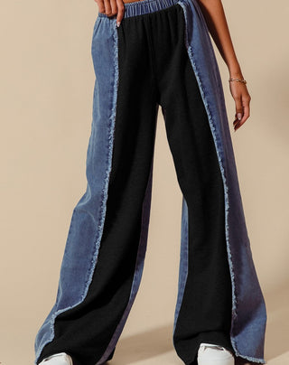 CONTRAST PANTS