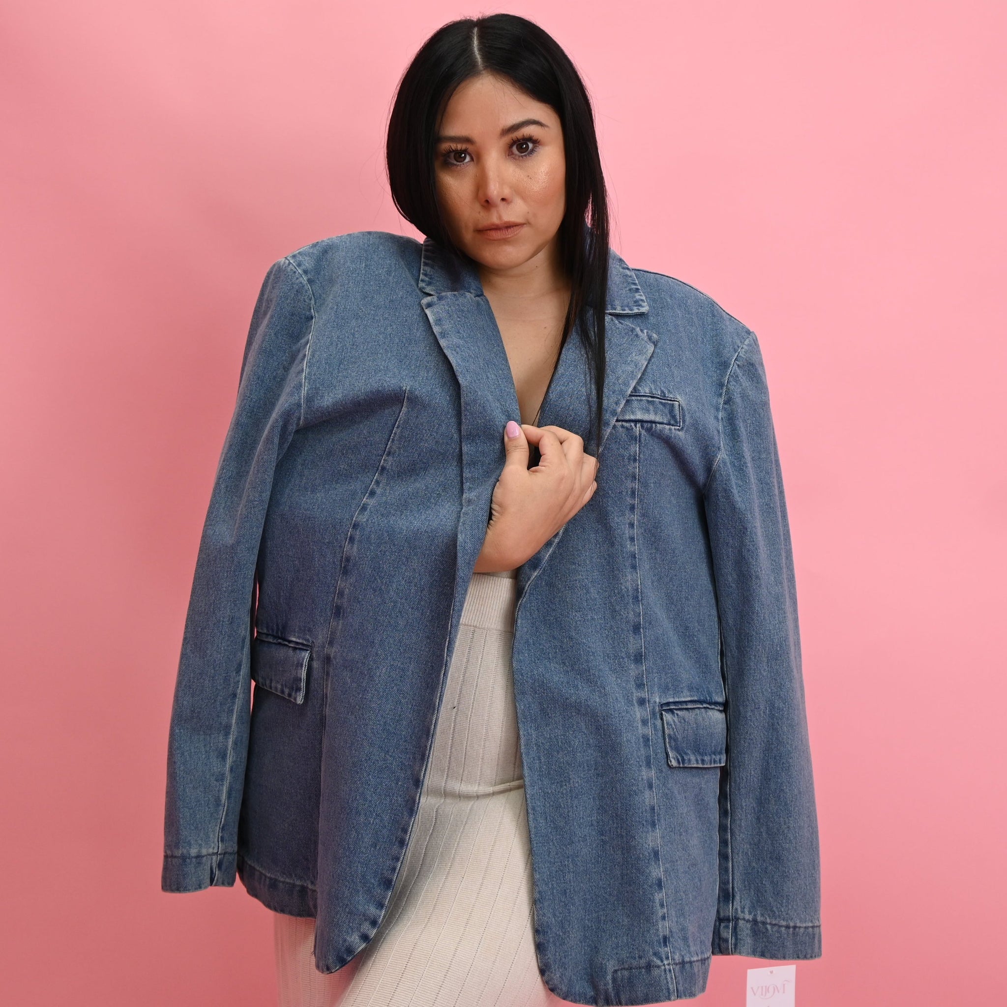 OVERSIZE DENIM COAT