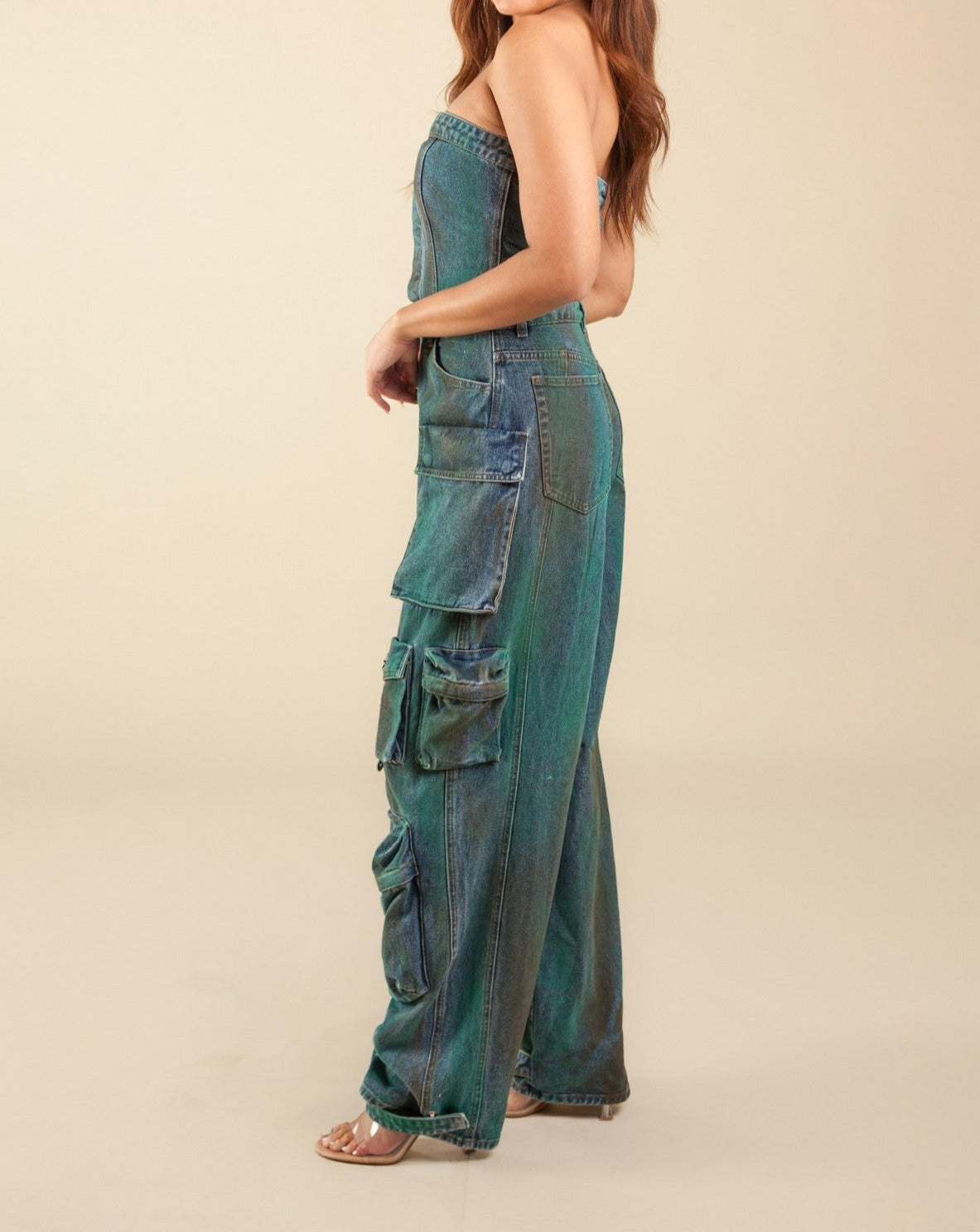 DENIM JUMPSUIT