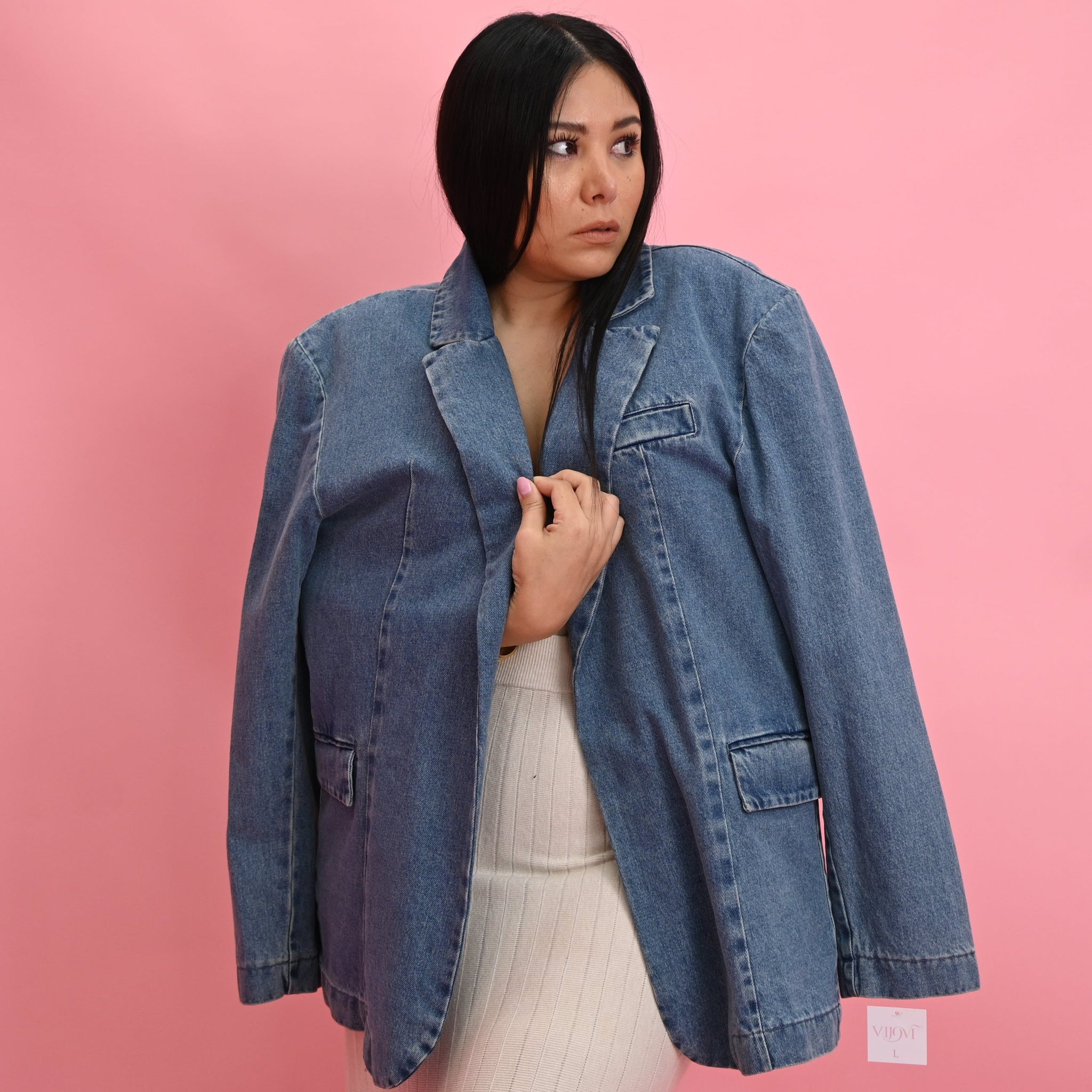 OVERSIZE DENIM COAT