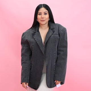 OVERSIZE DENIM COAT