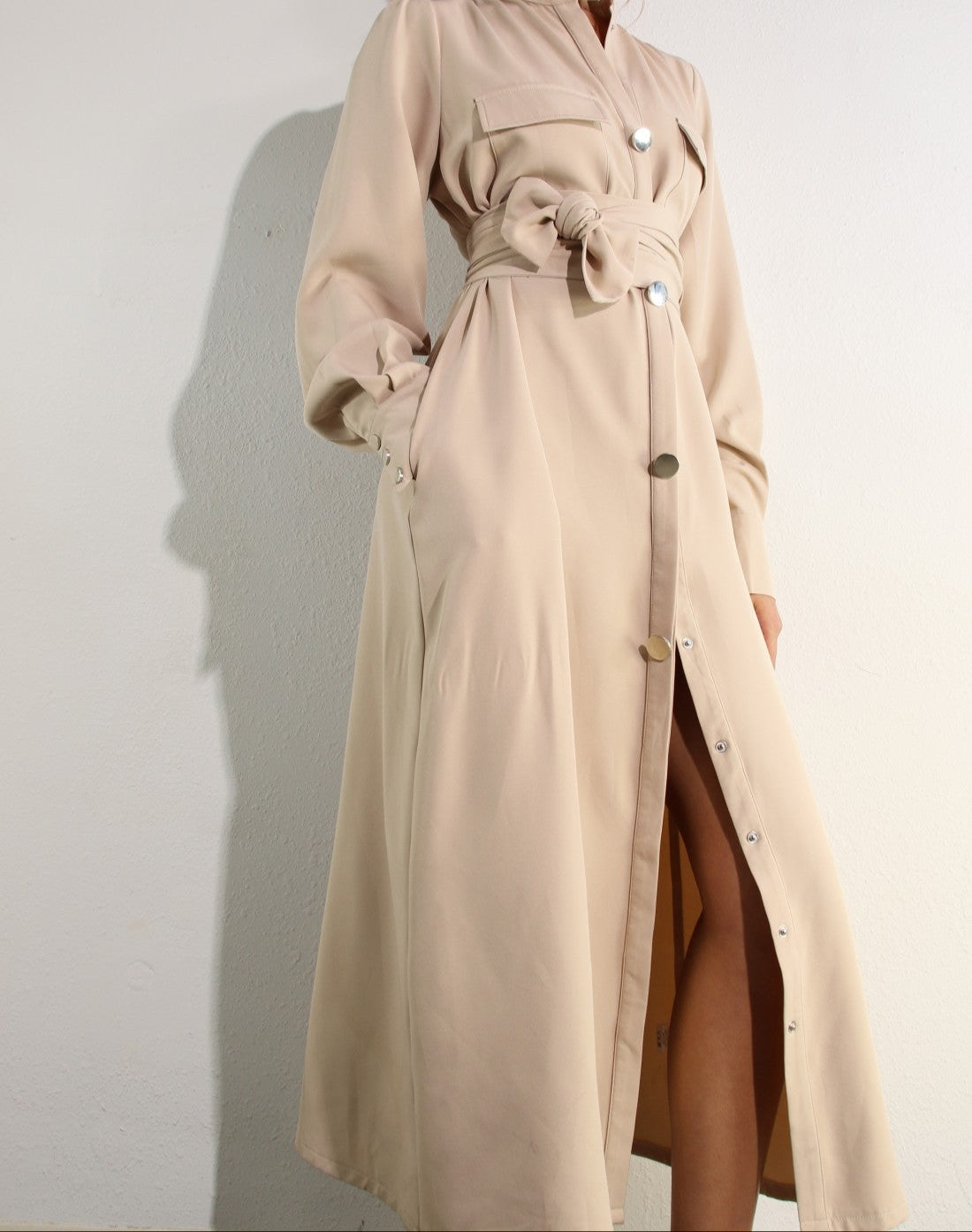 LONG JACKET DRESS