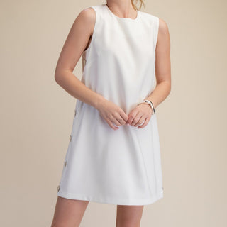 NECK MINI DRESS