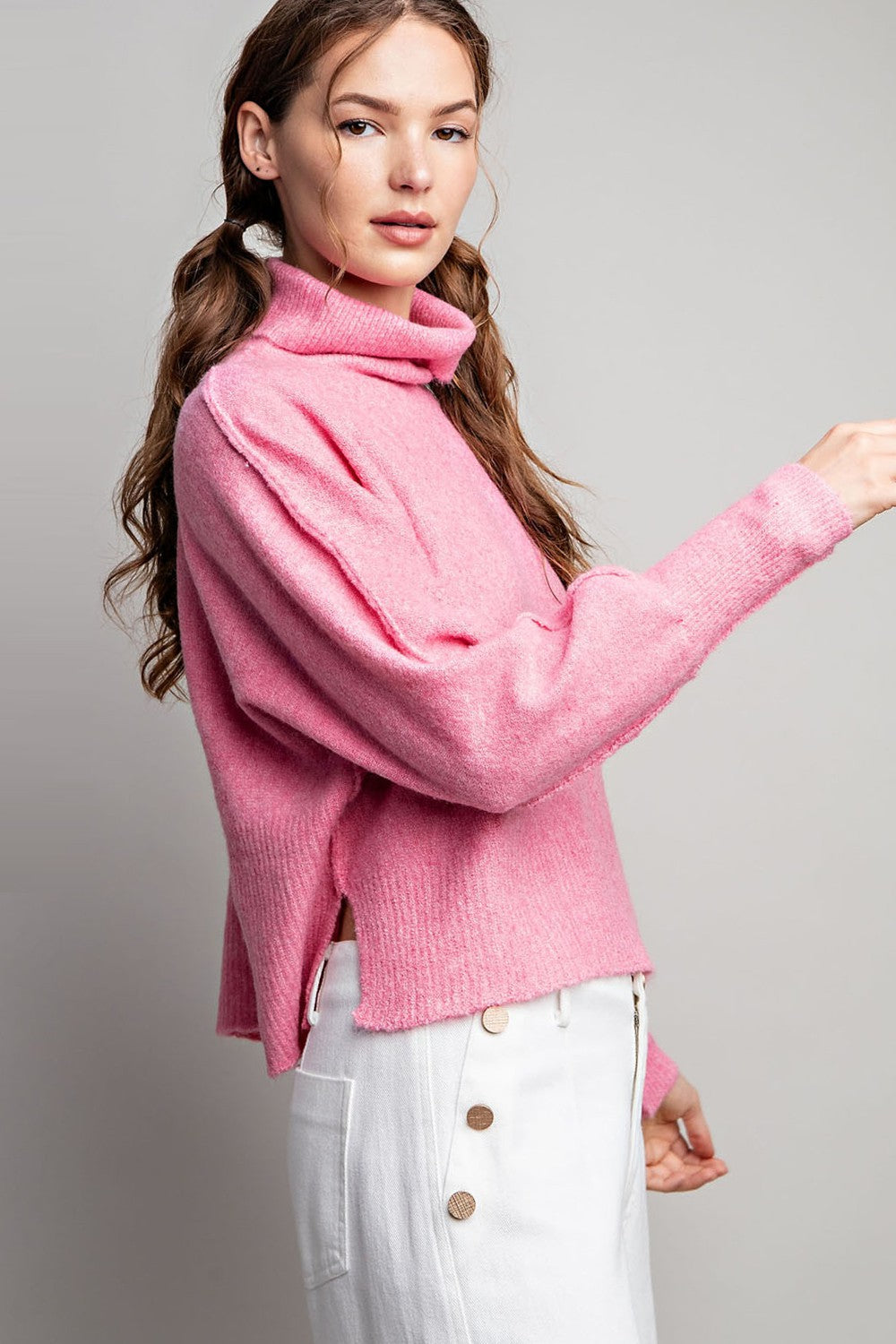 PINK SWEATER