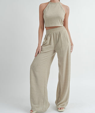 CAMEL PANT SET