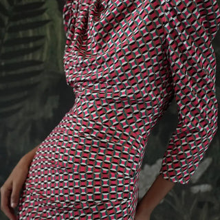 PRINTED MAXI DRESS