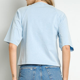 BABY BLUE CROP