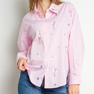 SEQUIN SHIRT
