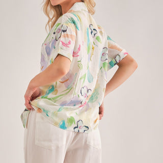 FLORAL PRINT BLOUSE