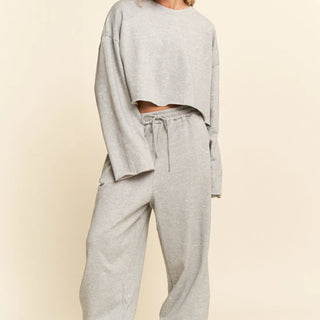 GREY PANT SET