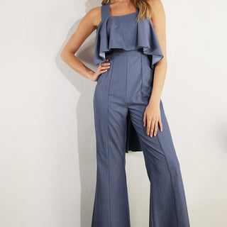 RUFFLE JUMPSUIT