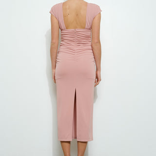 ASYMMETRICAL MAXI DRESS