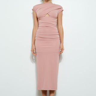 ASYMMETRICAL MAXI DRESS