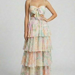 PASTEL FLORAL DRESS