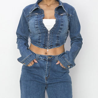 DARK DENIM SET