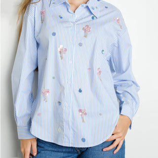 SEQUIN SHIRT