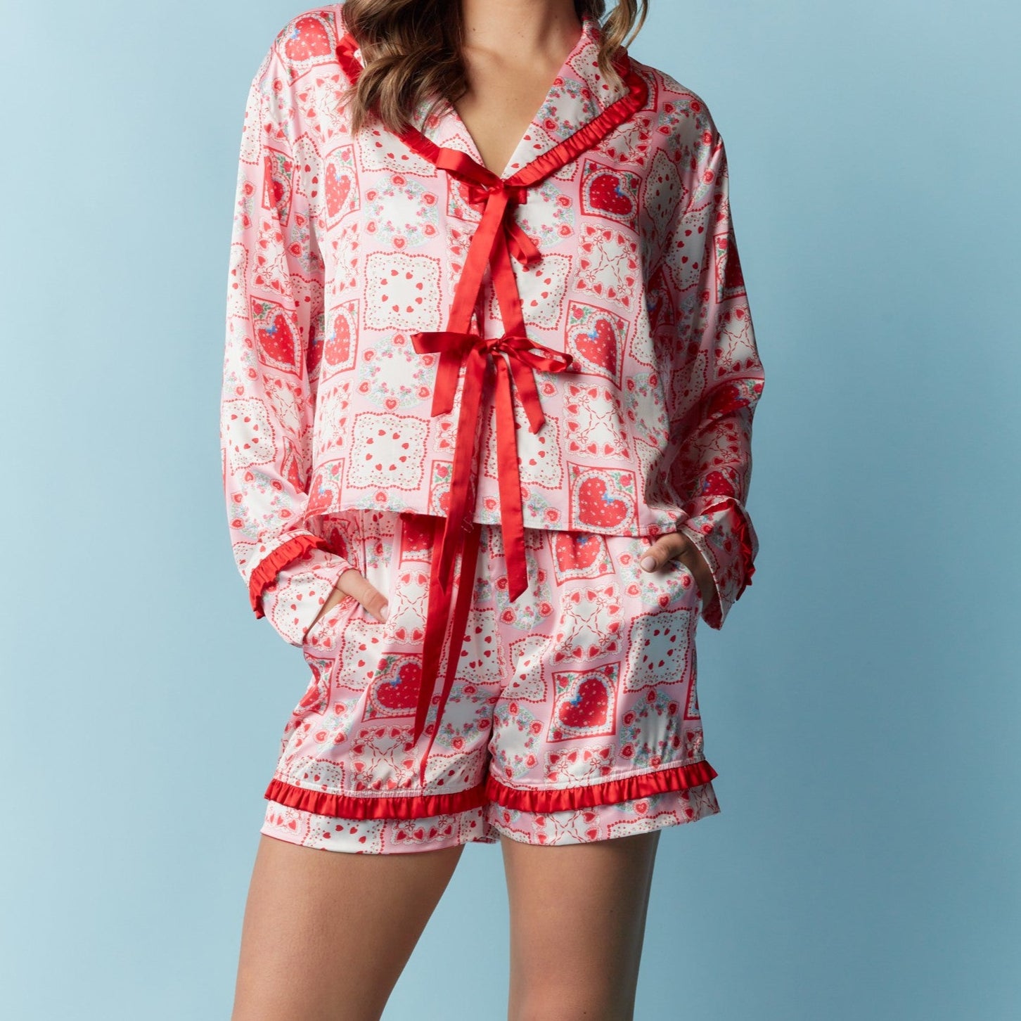 PRINT PAJAMA SET