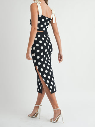 POLKA BIG SKIRT SET