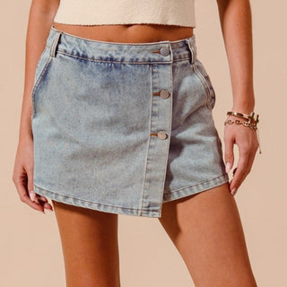 DENIM SKIRT