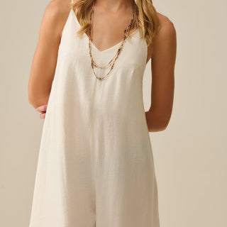 STRAPS JUMPSUIT