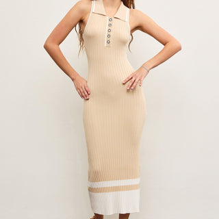 BUTTON DRESS