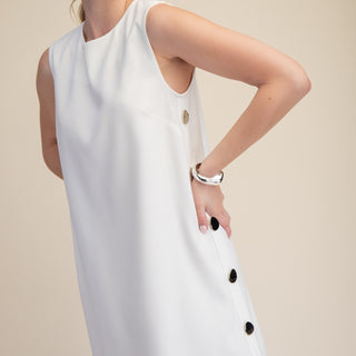NECK MINI DRESS