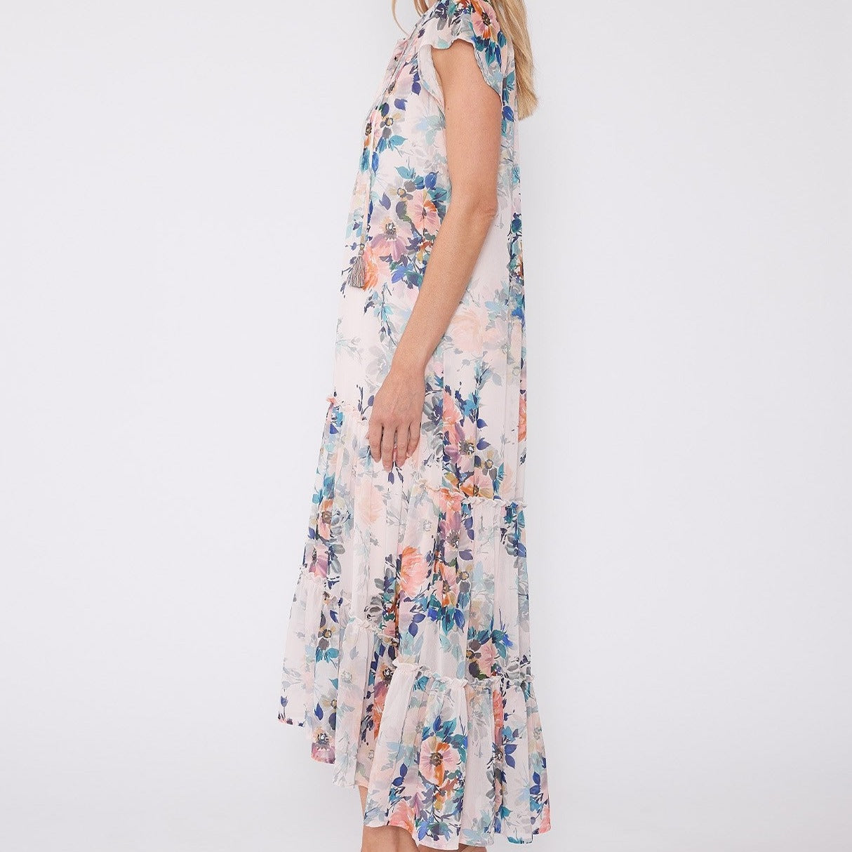 FLORAL MAXI DRESS