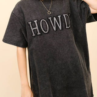 WESTERN T SHIRT DRESS