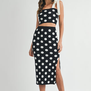 POLKA BIG SKIRT SET
