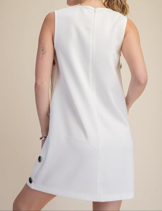 NECK MINI DRESS