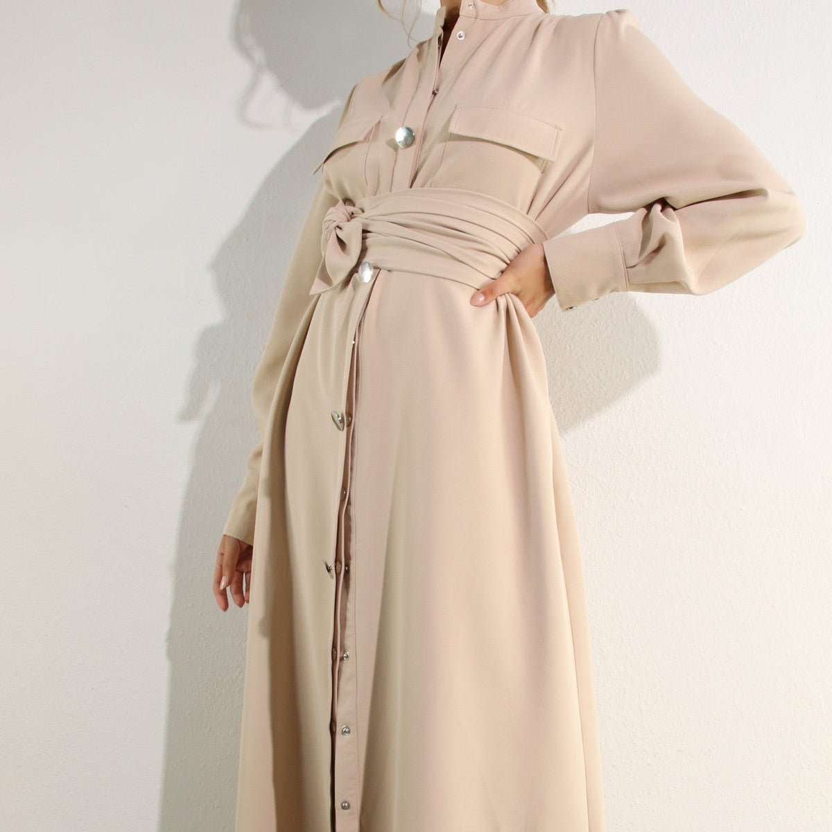 LONG JACKET DRESS
