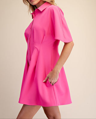 SHIRT HOT PINK DRESS