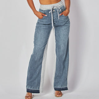 GREY DENIM PANT