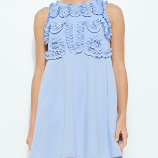 BABY BLUE MINI DRESS