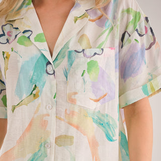 FLORAL PRINT BLOUSE